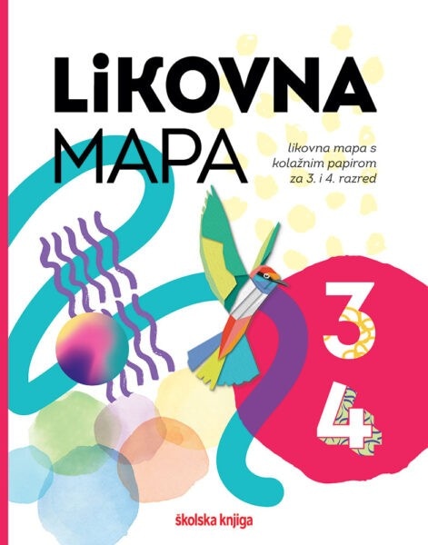 Školska knjiga Mapa za likovni odgoj Akcija u trgovini Plodine