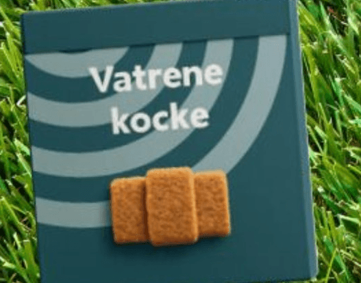 Vatrene kocke za potpalu 24 komada u pakiranju, 1 pak Barbecue - Akcija u trgovini Interspar