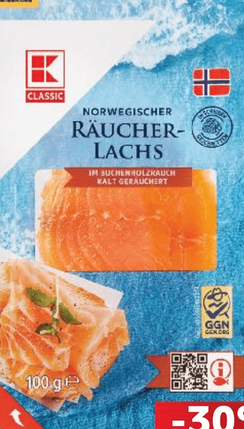 Classic Losos dimljeni 100 g K Classic - Akcija u trgovini Kaufland