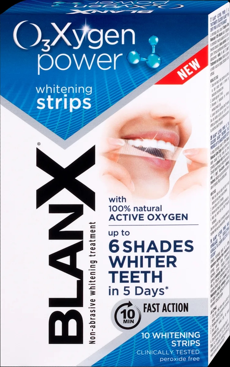 Blanx O3X Trakice za izbjeljivanje zubi 10 kom - Akcija u trgovini Bipa