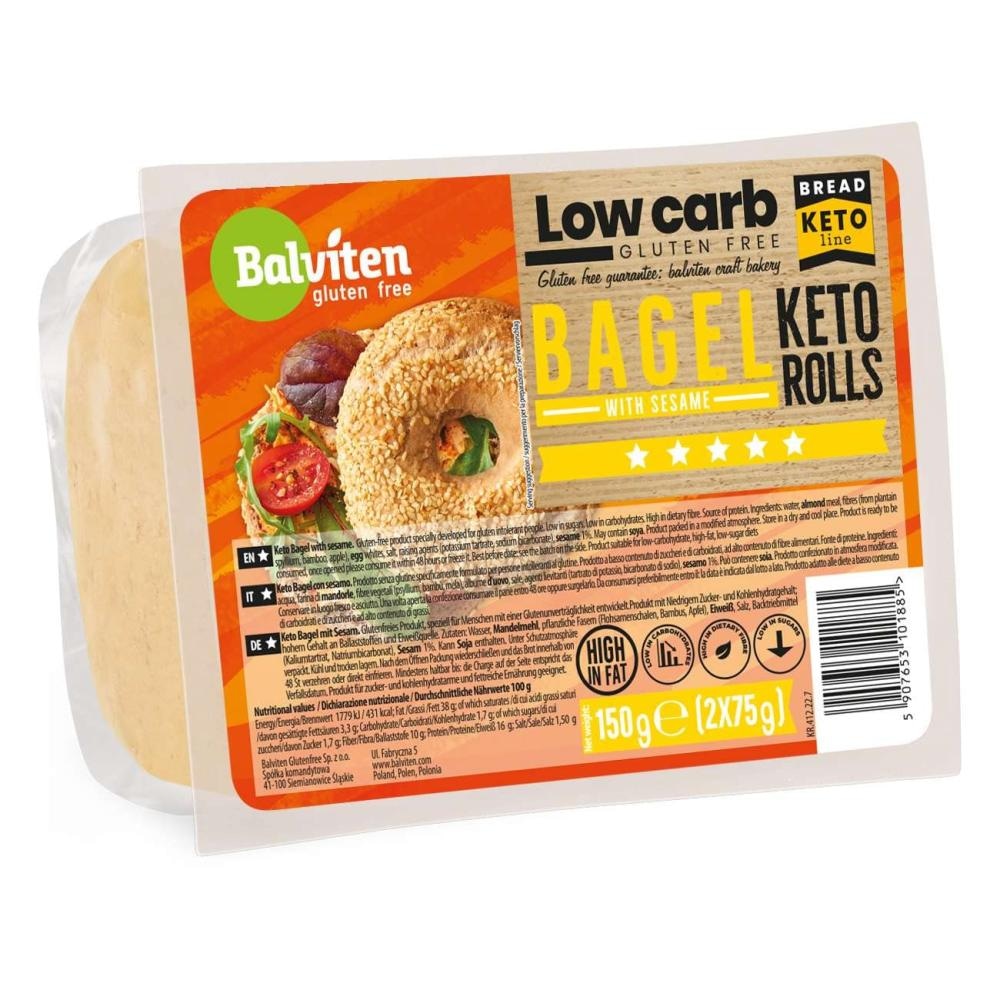 Balviten bezglutenski bagel 170g - Akcija u trgovini Vrutak