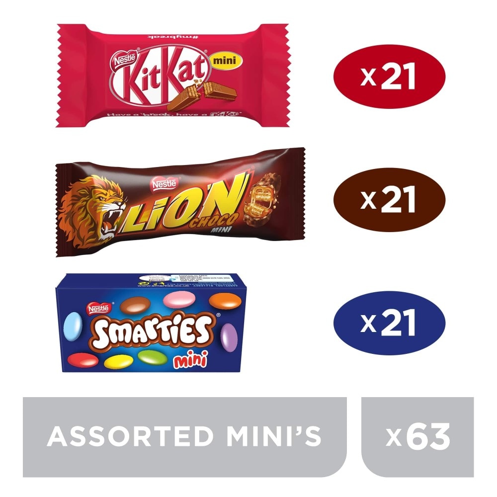NESTLE Smarties, Kit Kat ili Lion Minis 144g-180g - Akcija u trgovini Mueller