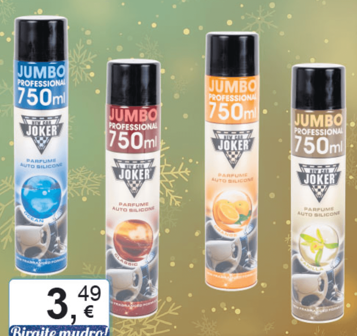 Cockpit spray 750 ml JUMBO PROFESSIONAL - Akcija u trgovini KTC