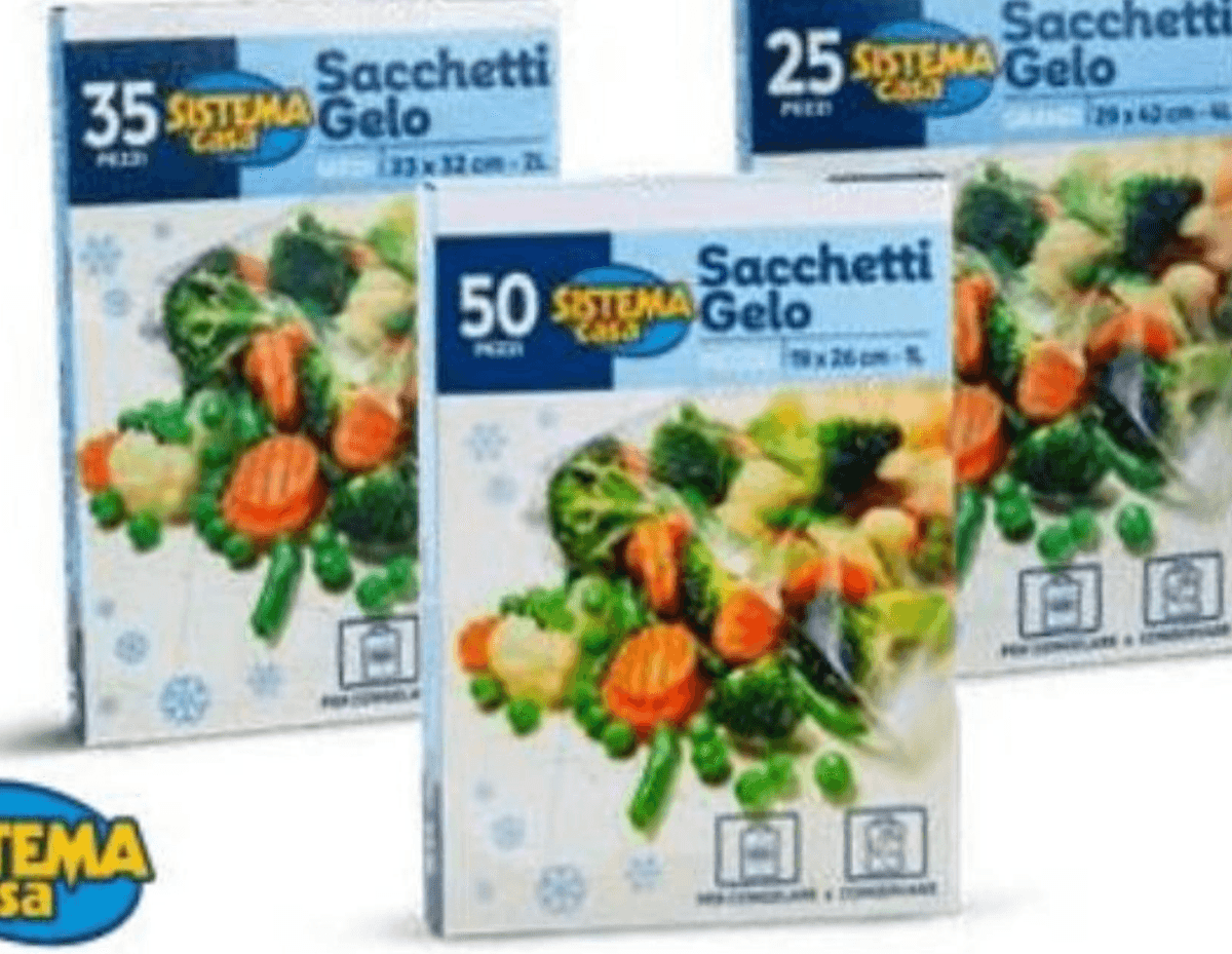 Vrećice za zamrzavanje Sistema Casa - Akcija u trgovini Eurospin