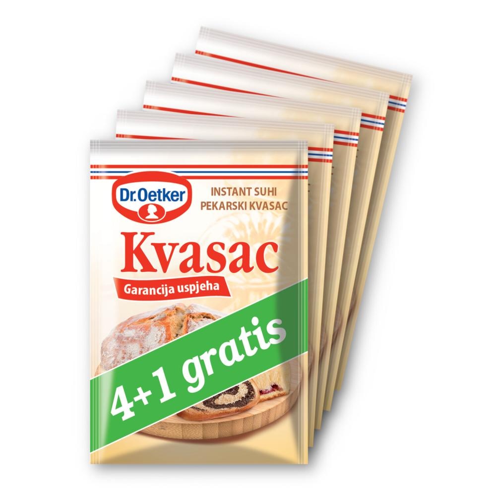 Dr. Oetker Suhi kvasac 4+1 gratis - Akcija u trgovini Studenac