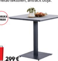 Vrtni stol SECCO - Akcija u trgovini Harvey Norman