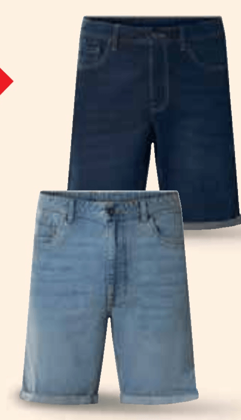 ESMARA MEN Muške kratke traper hlače Komad - Akcija u trgovini Lidl