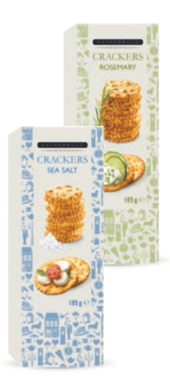 HATHERWOOD Krekeri 185 g - Akcija u trgovini Lidl