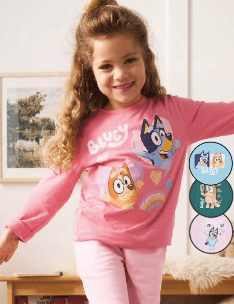 Dječja majica dugi rukav Bluey - Akcija u trgovini Kaufland