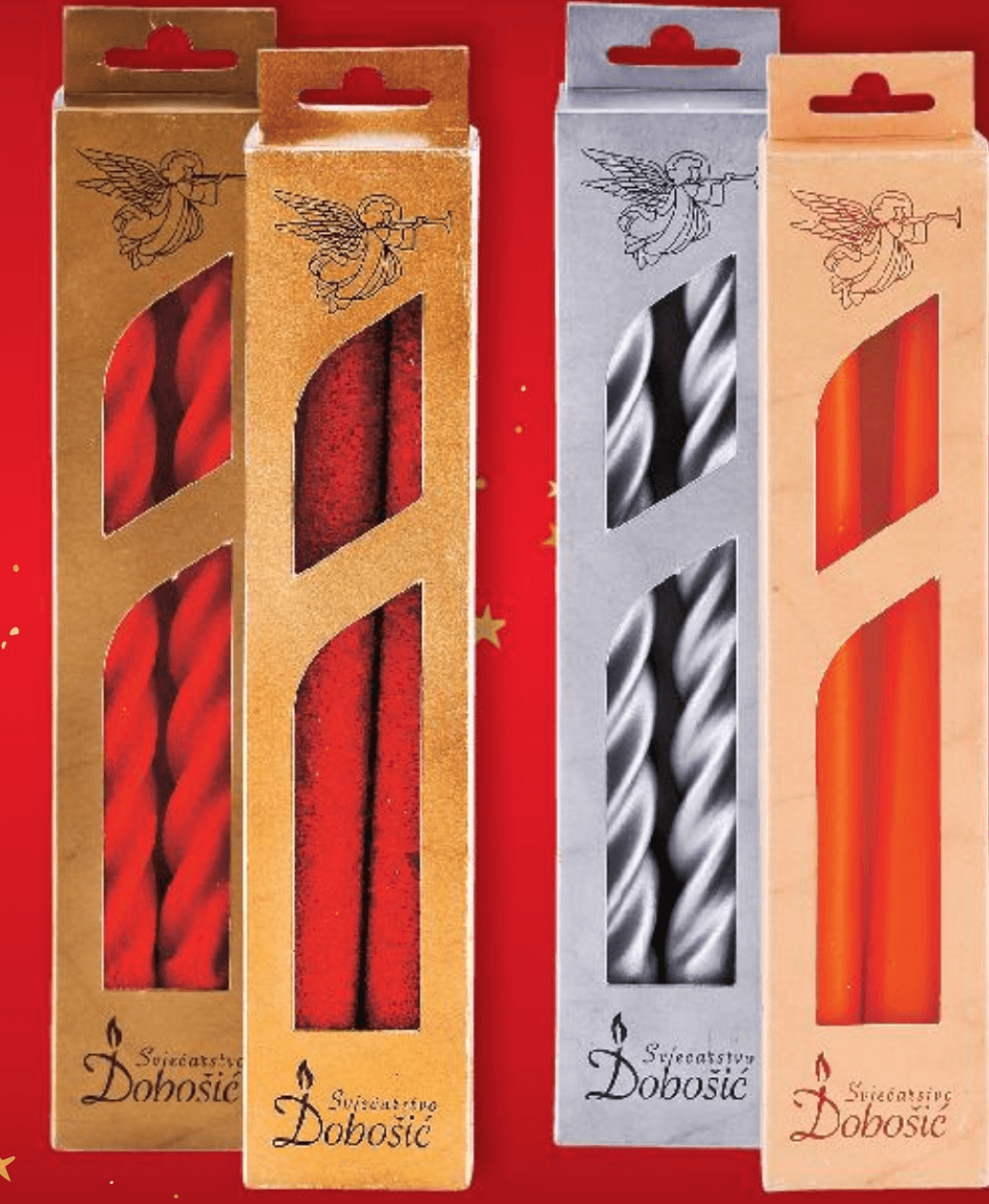 Konusne svijeće Svjećarstvo Dobošić - Akcija u trgovini Kaufland