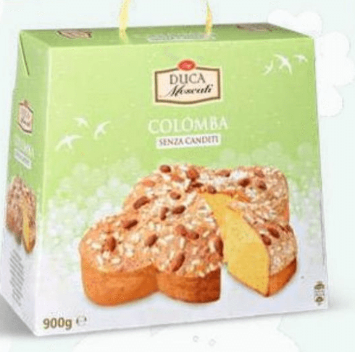 Kolač Colomba bez kandiranog voća 900 g Duca Moscati - Akcija u trgovini Eurospin