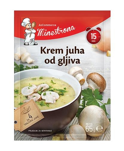 Krem juha od gljiva Minestra 65 g - Akcija u trgovini KTC