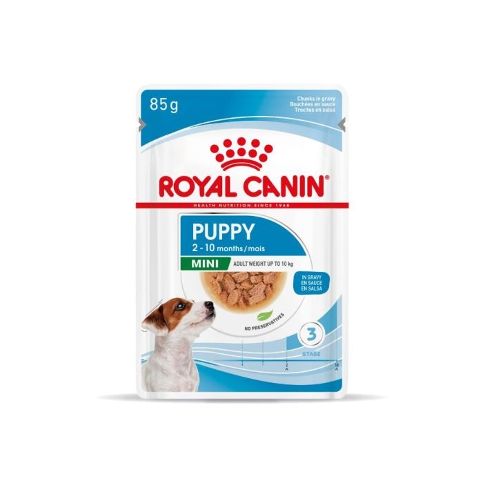 ROYAL CANIN PUPPY MINI mokra hrana za štence 85 g - Akcija u trgovini Zoo City