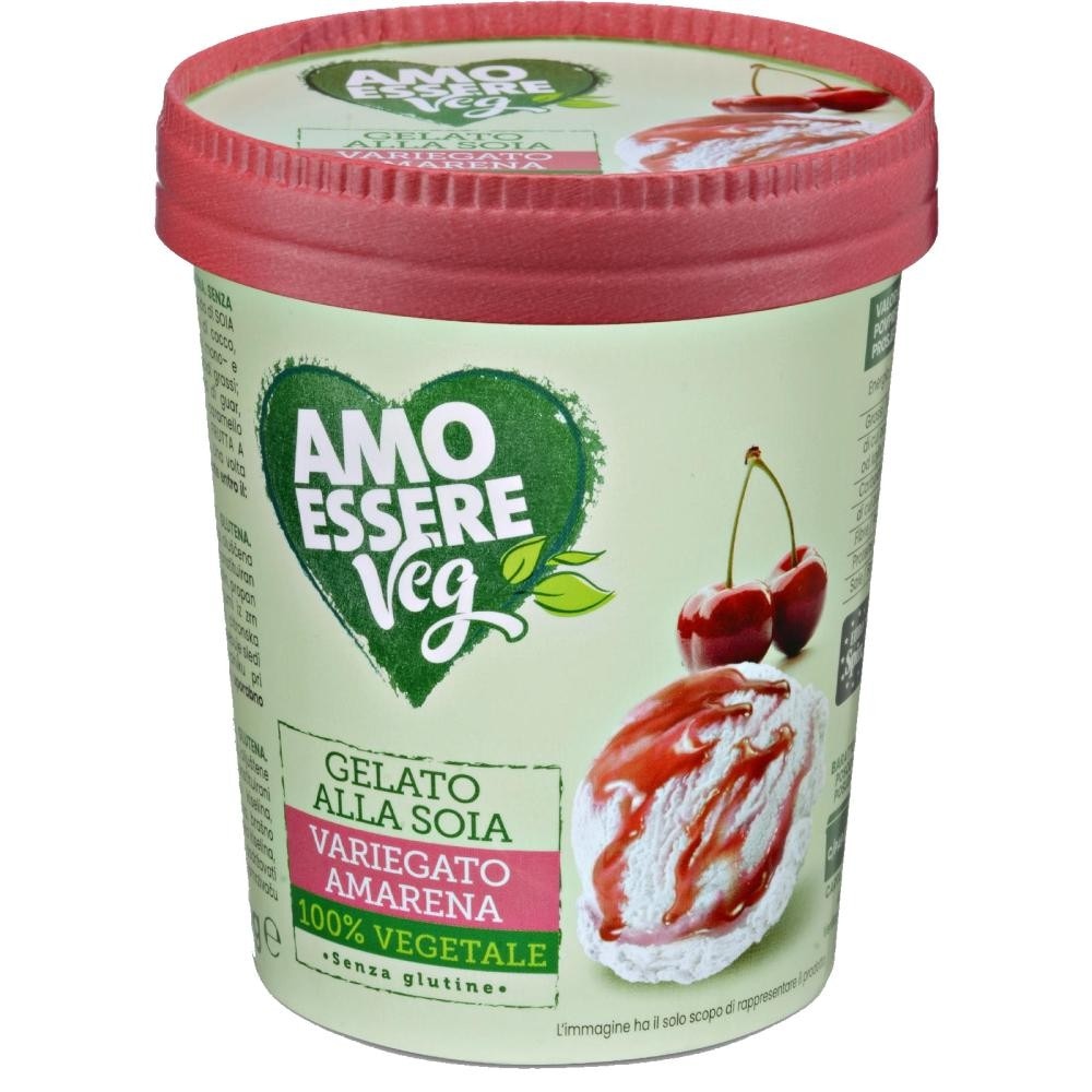 Amo Essere Veg sladoled od soje Amarena bez glutena 250 g Akcija u trgovini Eurospin