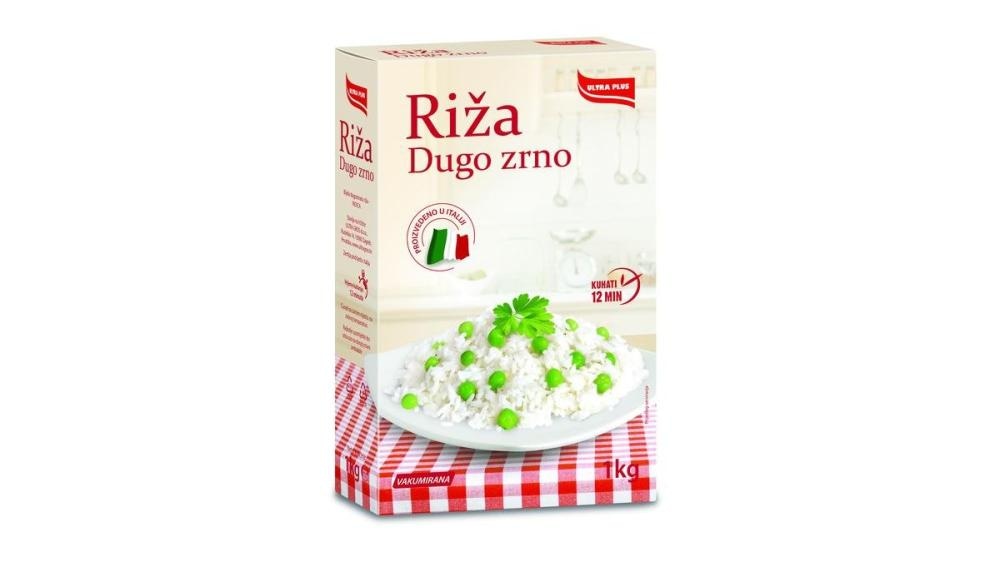 ULTRA PLUS Riža dugo zrno Parboiled 1 kg - Akcija u trgovini Ribola