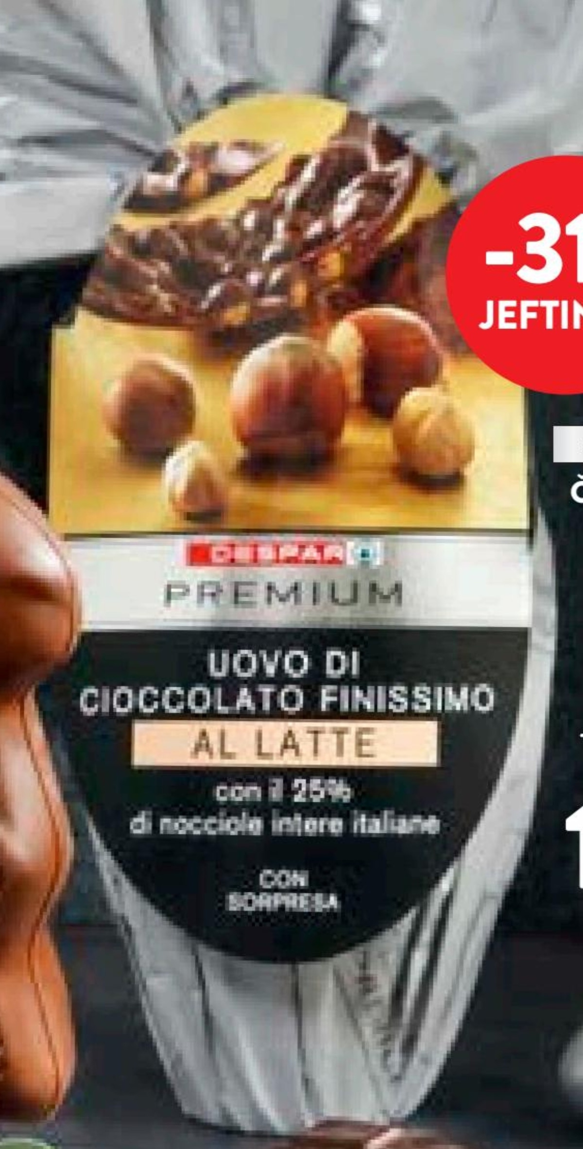 Čokoladno jaje 450 g SPAR PREMIUM - Akcija u trgovini Interspar