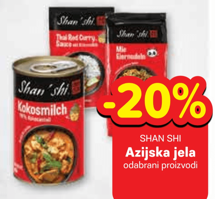 Shan Shi Azijska jela - Akcija u trgovini Plodine