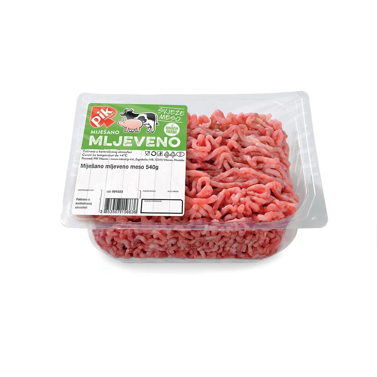 Svježe miješano mljeveno meso 1 kg Pik Vrbovec - Akcija u trgovini Plodine