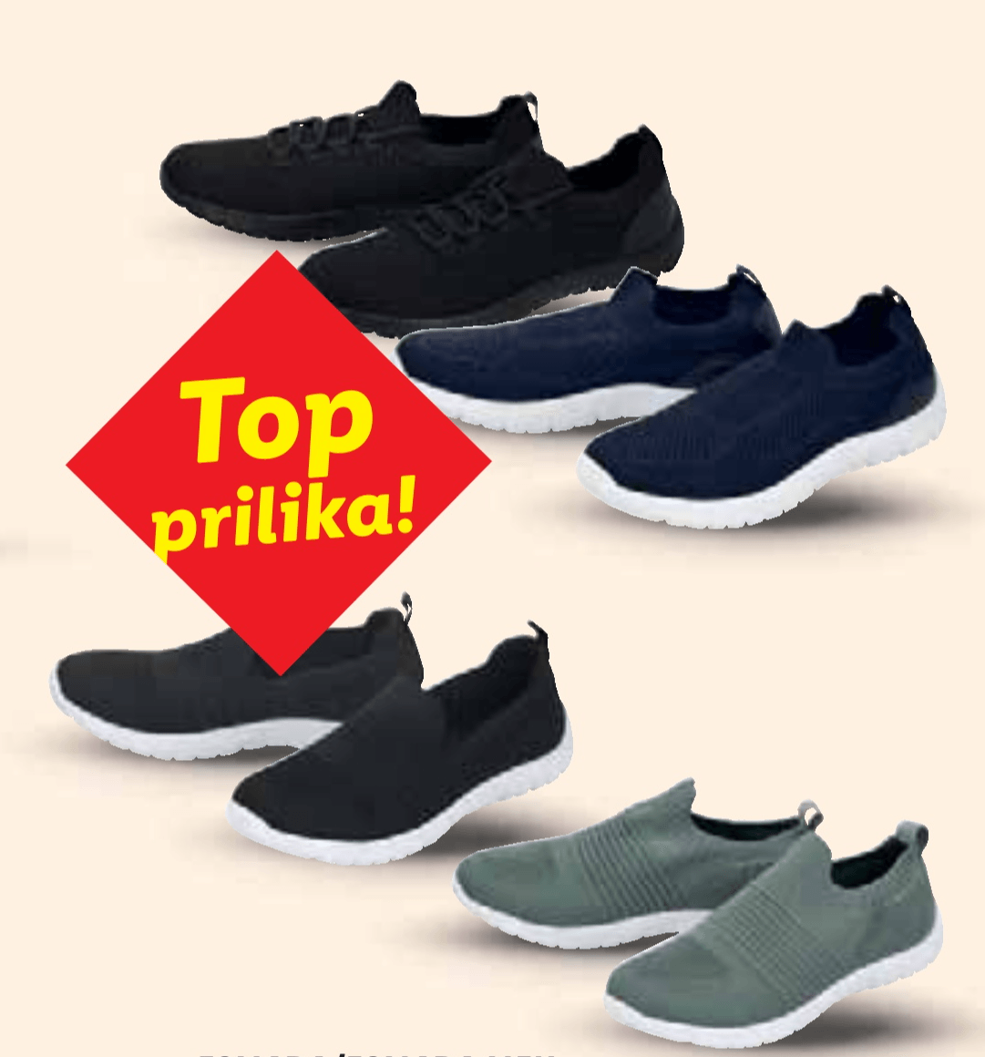 Esmara/Esmara Men Tenisice Par - Akcija u trgovini Lidl