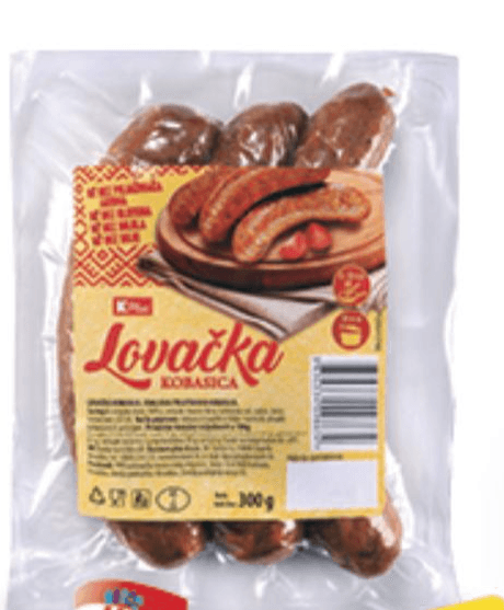 Lovačka kobasica Podravka - Akcija u trgovini KTC