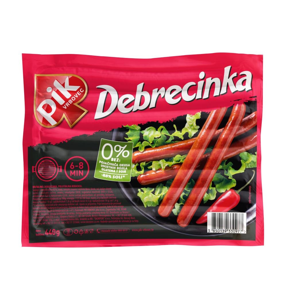 PIK Kobasica debrecinka 440 g - Akcija u trgovini Kaufland