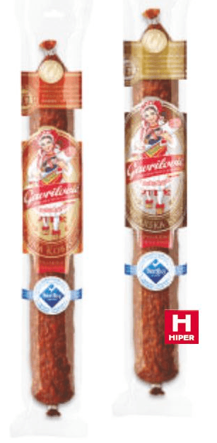 Gavrilović Kobasica 300 g - Akcija u trgovini Tommy