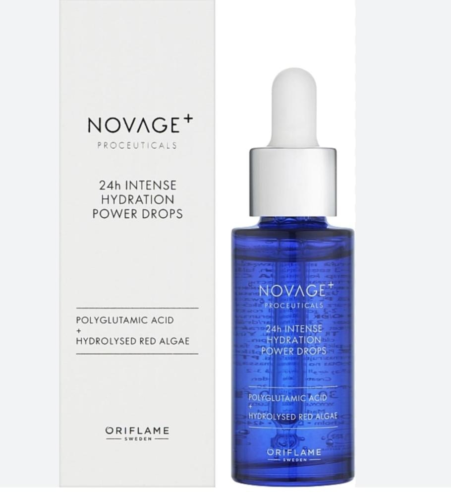 Novage+ Proceuticals 24h snažne kapi za intenzivnu hidrataciju 30 ml - Akcija u trgovini Oriflame