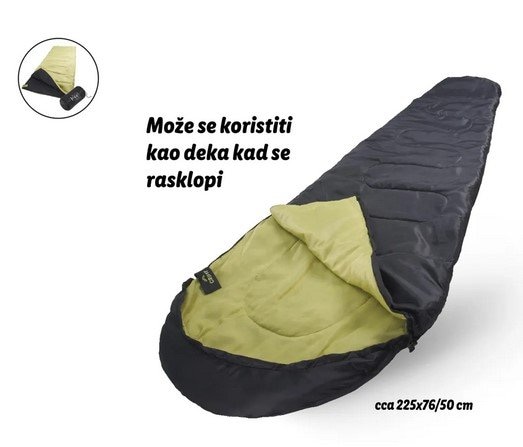 CRIVIT Vreća za spavanje Komad - Akcija u trgovini Lidl