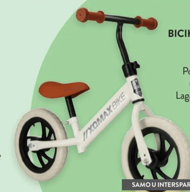 Bicikl bez pedala XQMAX 1 kom - Akcija u trgovini Spar