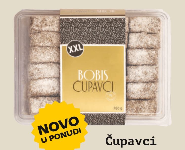 Bobis Čupavci 760 g - Akcija u trgovini Tommy