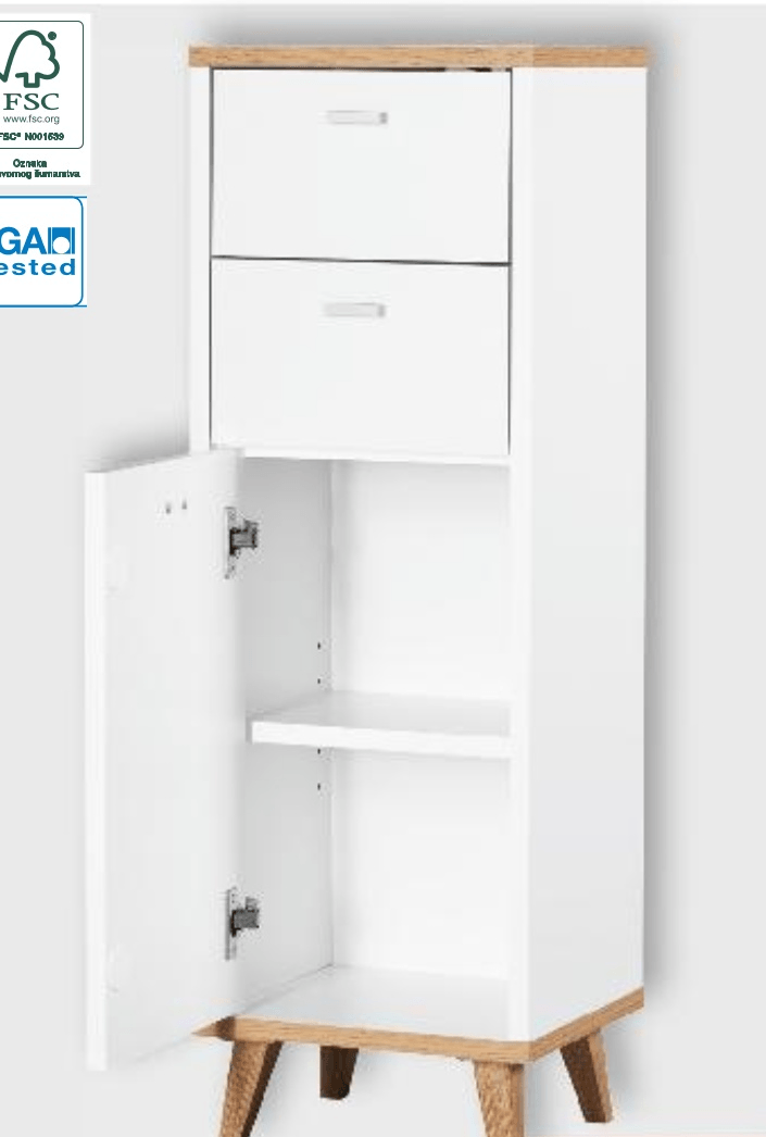 Kupaonski ormarić 1 komad - Akcija u trgovini Kaufland