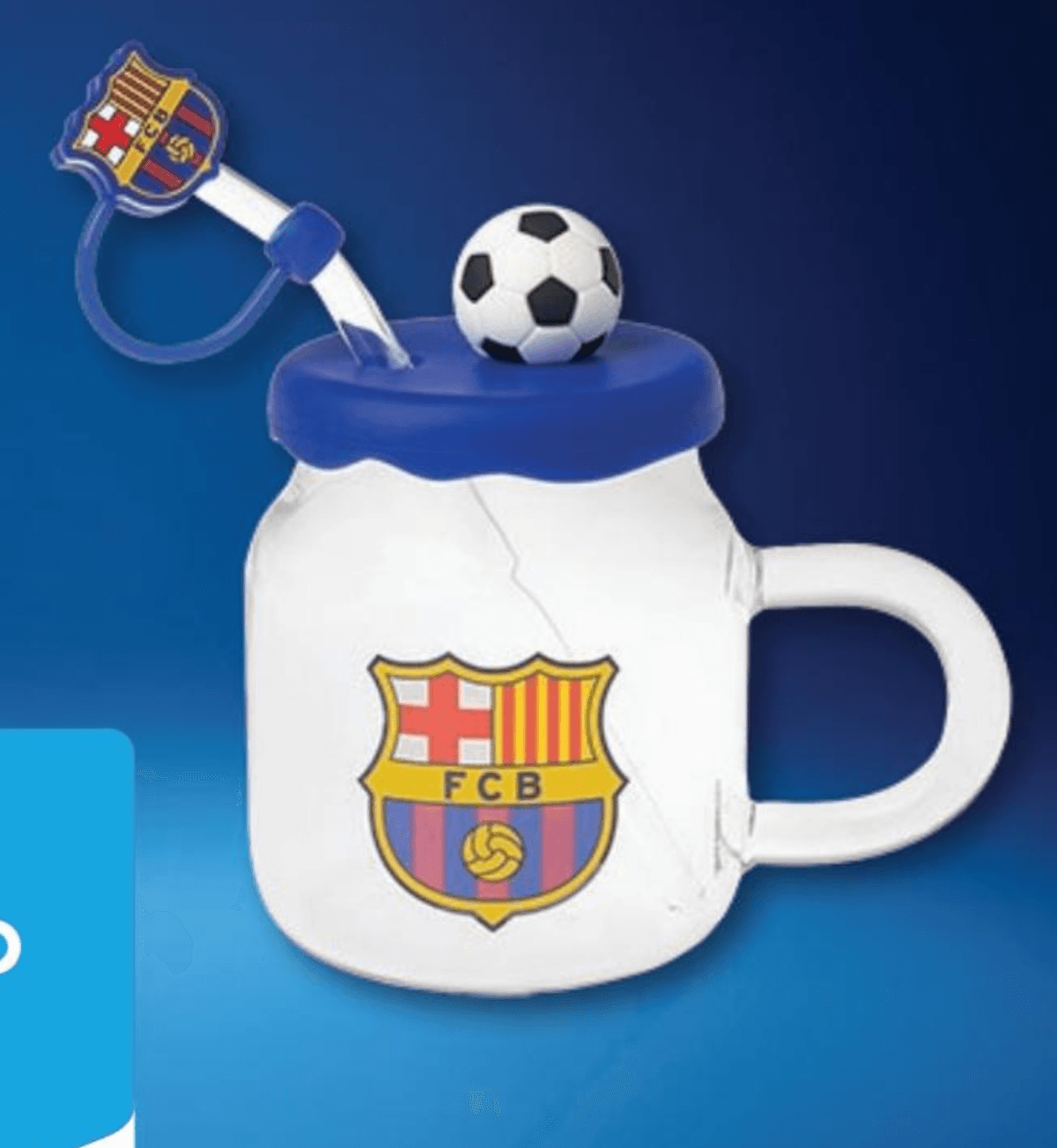 Staklena šalica FC Barcelona - Akcija u trgovini Pepco