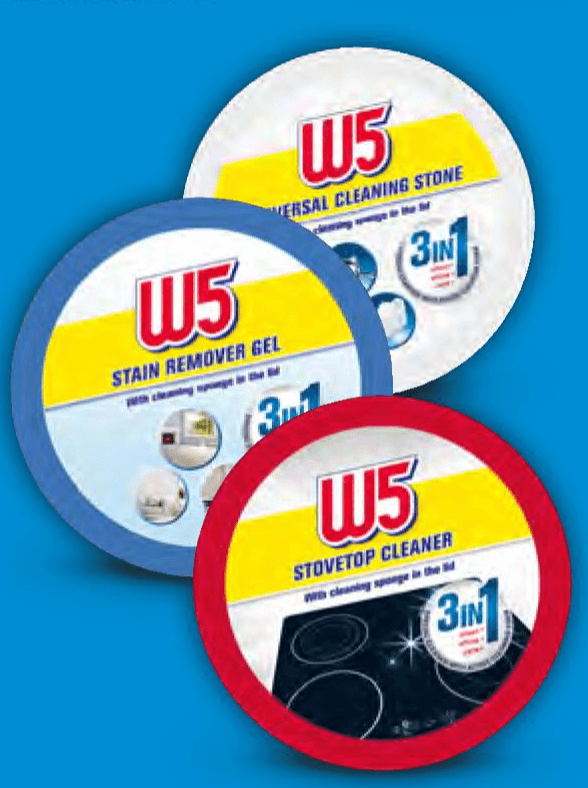 Sredstvo za čišćenje W5 300 g - 500 g - Akcija u trgovini Lidl