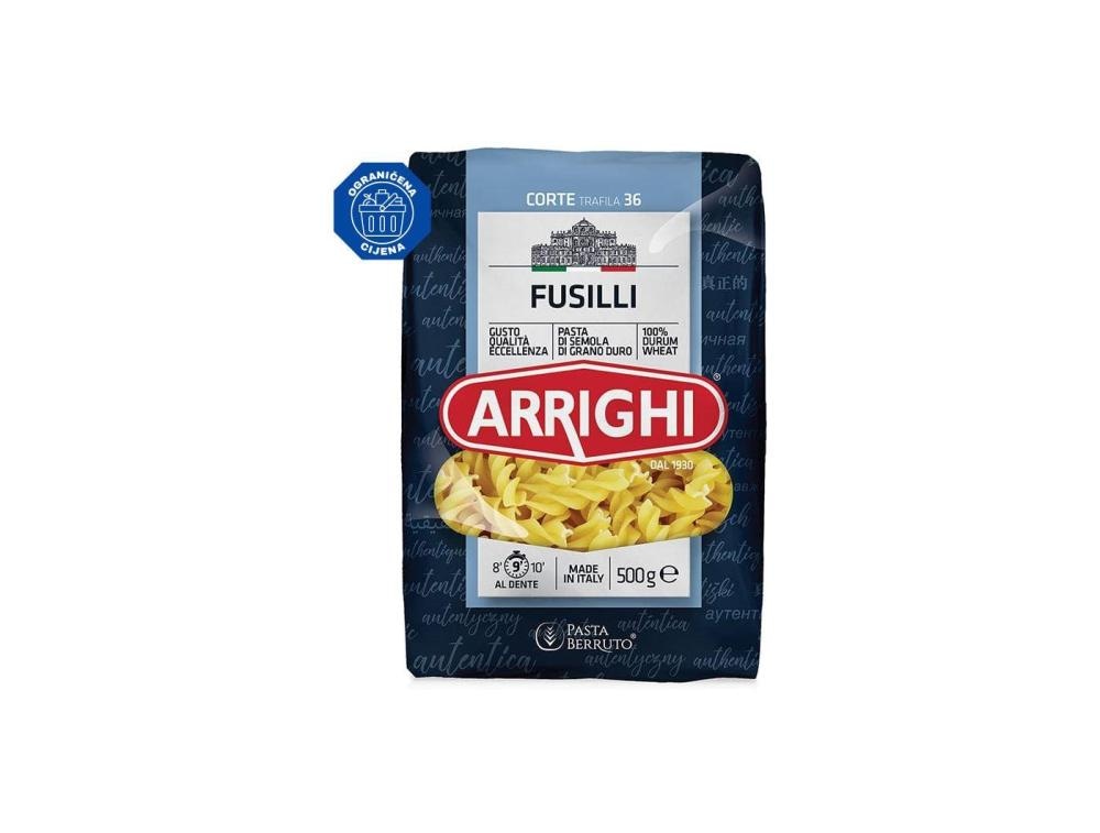Arrighi Fusilli 500 g - Akcija u trgovini Tommy