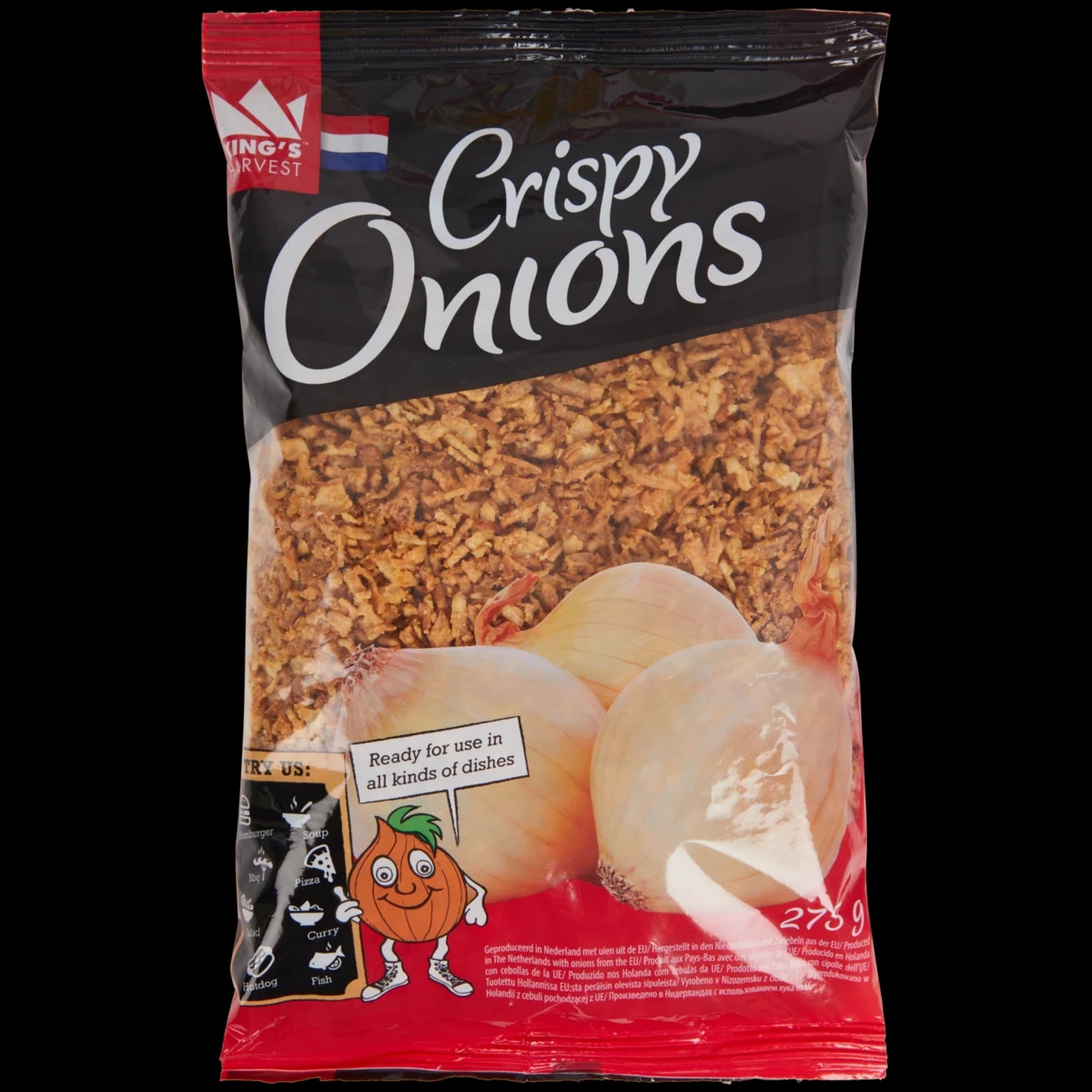 King's Harvest prženi luk 300 g Akcija u trgovini Action