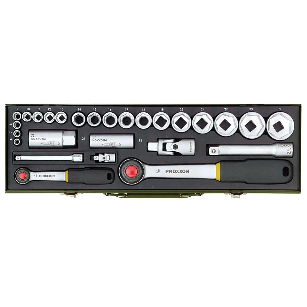 Set nasadnih ključeva PROXXON PX23020 27-dijelni - Akcija u trgovini Pevex