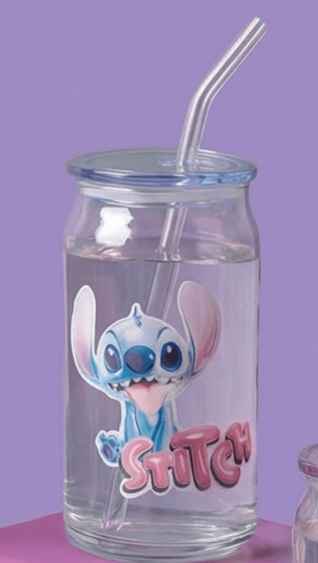 Komplet 2 čaše sa slamkama Stitch 2 kom; zapremina: 450 ml Disney - Akcija u trgovini Pepco