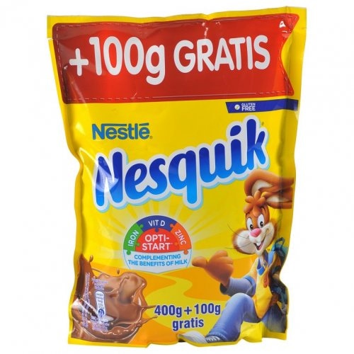 Instant kakao napitak Nesquik 400 + 100 g gratis Nestle - Akcija u trgovini KTC
