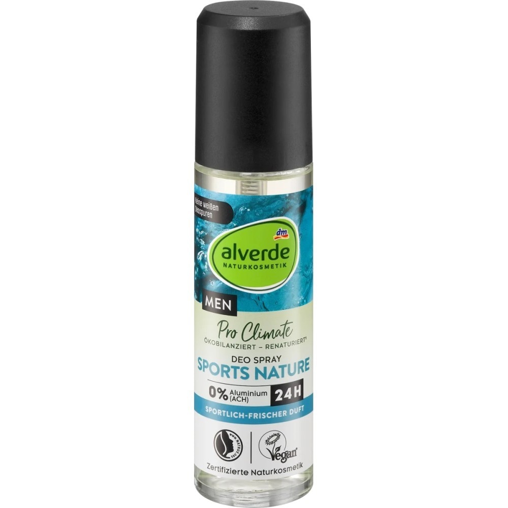Alverde MEN deo raspršivač Sports Nature 75 ml Akcija u trgovini Dm