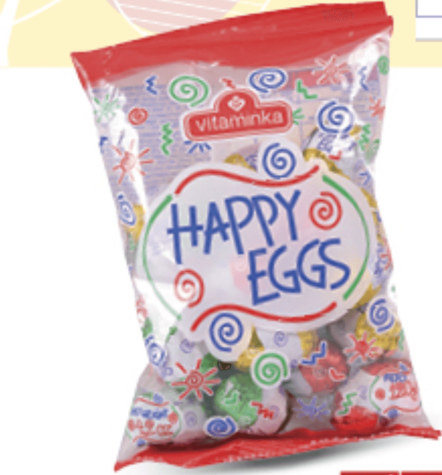 HAPPY EGGS ČOKOLADNA JAJA 120g Vitaminka - Akcija u trgovini Konzum