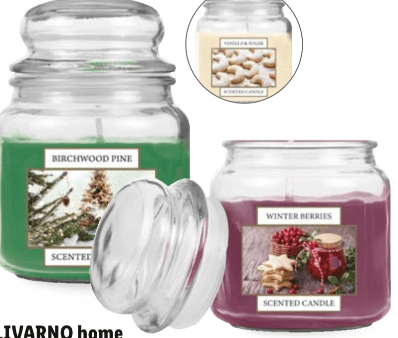 LIVARNO home Mirisna svijeća 1 komad, Ø cca 10x14 cm - Akcija u trgovini Lidl