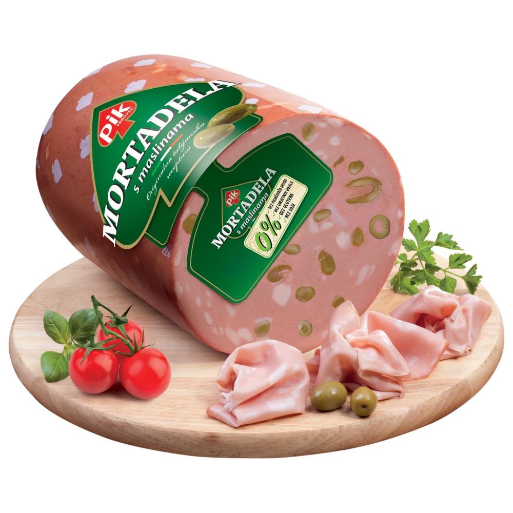 Kobasica Mortadela s maslinama Pik - Akcija u trgovini Bakmaz