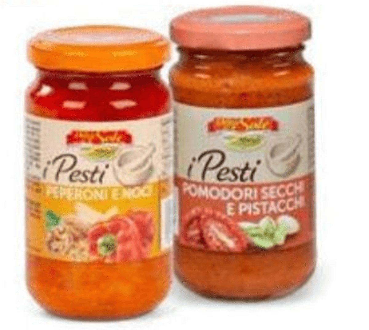 Pesto sušena rajčica i pistacija / paprika i orah 190 g Delizie Sole - Akcija u trgovini Eurospin