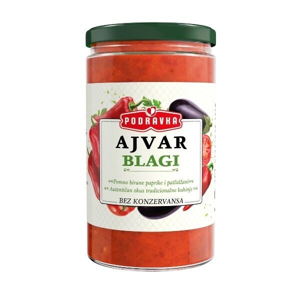Ajvar blagi 690 g Podravka - Akcija u trgovini NTL
