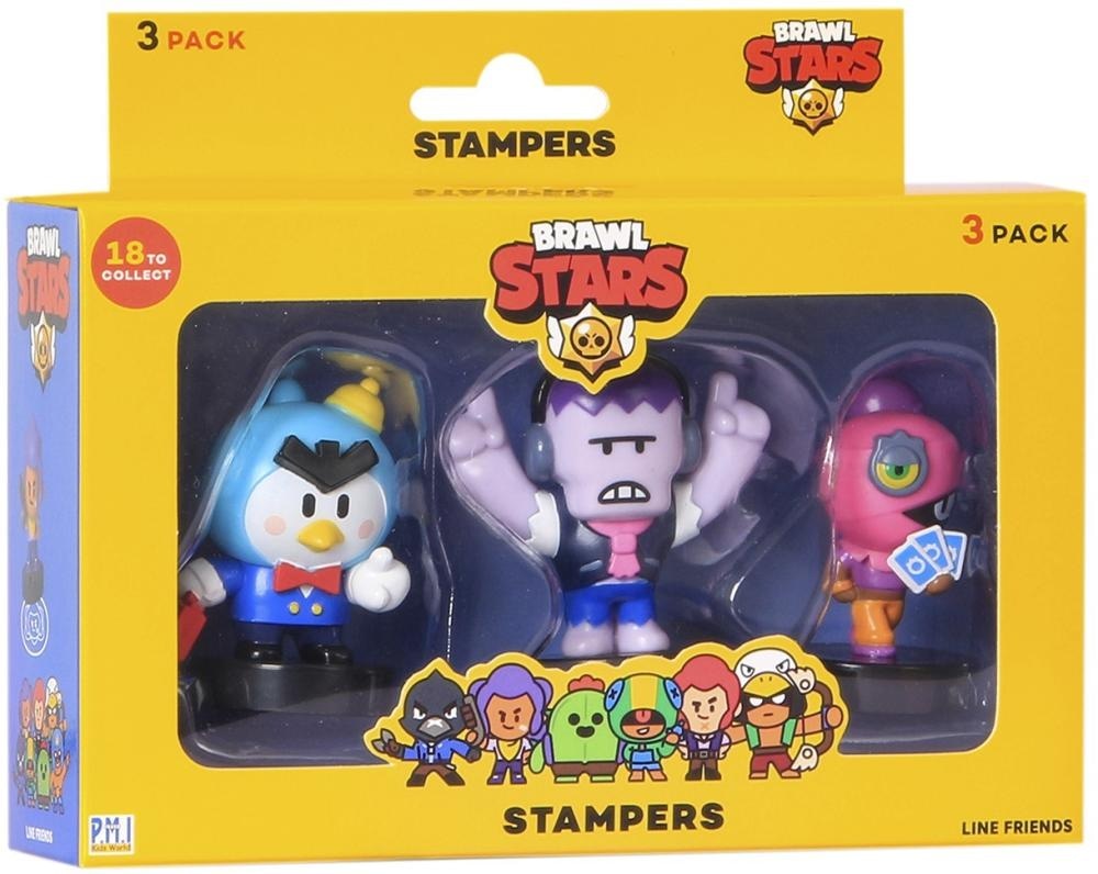 Figurice 3 komada Brawl Stars - Akcija u trgovini Mueller