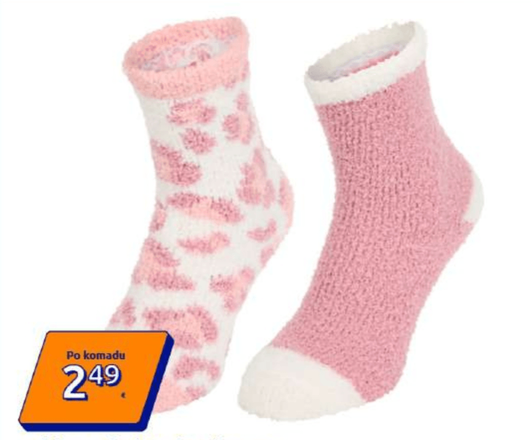 White Label Kućne čarape 2 para - Akcija u trgovini Action