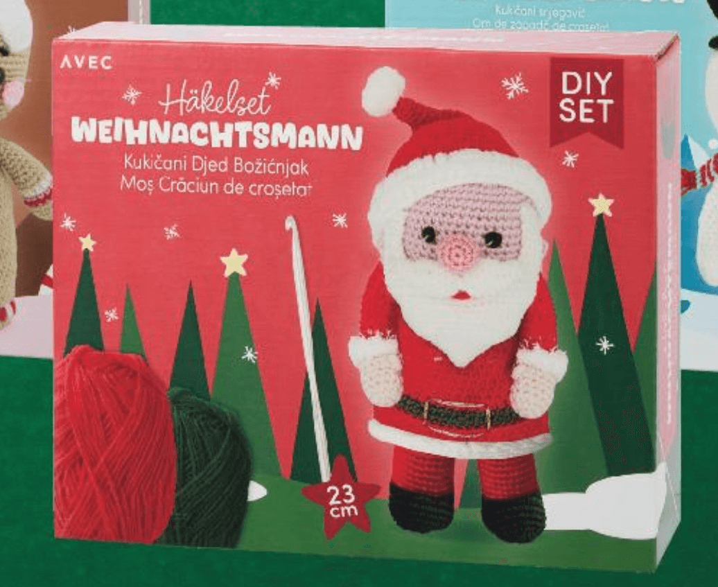 Häkelset Weihnachtsmann AVEC - Akcija u trgovini Kaufland