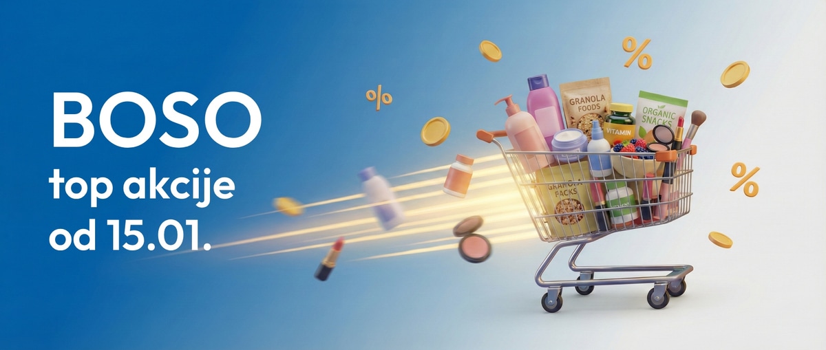 Boso akcije i popusti: Top ponuda od 15.01. do isteka zaliha