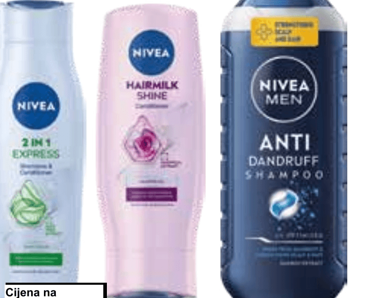 Nivea Šamponi ili regenerator 250 ml ili 200 ml - Akcija u trgovini KTC