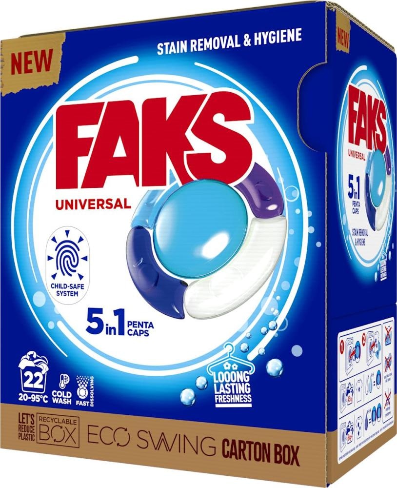 Faks Kapsule za pranje rublja 22 kapsule - Akcija u trgovini Tommy